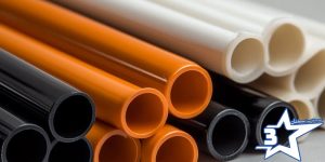 فرق لوله برق پی وی سی سفید و رنگی